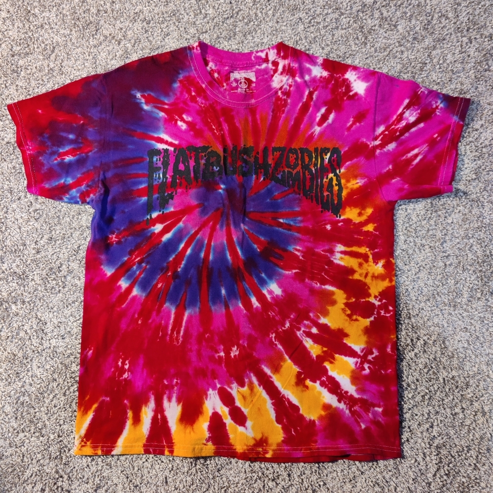 Flatbush Zombies Pink lemonade Tie Dye